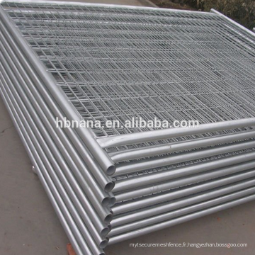Clôtures temporaires utilisées en usine de haute qualité/clôtures temporaires en béton